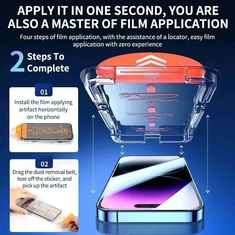 2Pcs Free Installation HD Screen Protector For Samsung A16 A15 A14 A13 A12 A35 A34 A33 A32 A31 A06 A55 5G A54 A53 A52 A51
