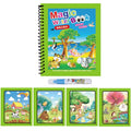 Magic Water Drawing Book | Reusable Coloring Pad with Pen for Kids Gift