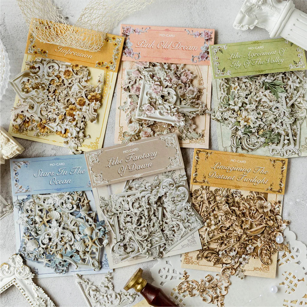 20 Pcs Decorative Paper Set | DIY Scrapbooking and Junk Journal Supplies