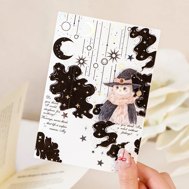 Sky Poems PET Tape | Decorative Scrapbooking Sticker Roll