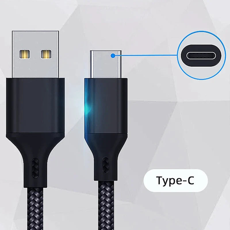 DATA FROG 10ft USB C Charging Cable for PS5 and Xbox Series X|S Controller | Fast Gamepad Power Cord