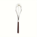 Stainless Steel Egg Beater | Manual Household Wooden Handle Mixer