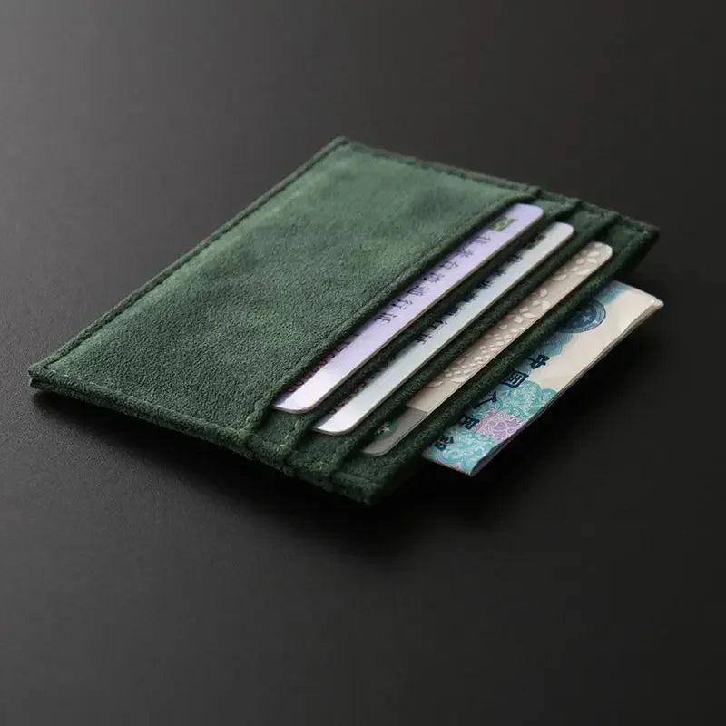Slim Leather Card Holder | Multi Slot ID Wallet for Men