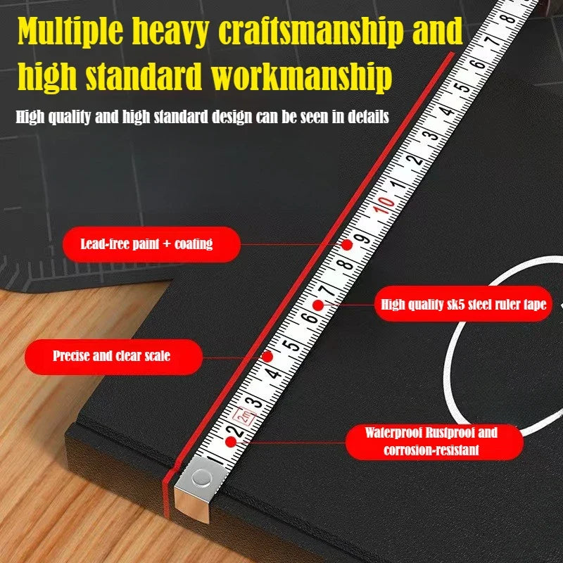 2M Keychain Tape Measure | Portable Mini Measuring Ruler for DIY and Home Use