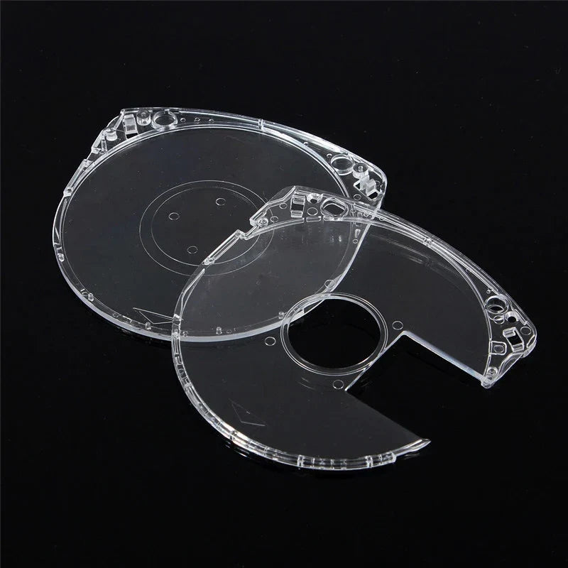 Transparent PSP UMD Replacement Shell 5-Pack | Clear Disc Case Cover for PSP 1000 2000 3000