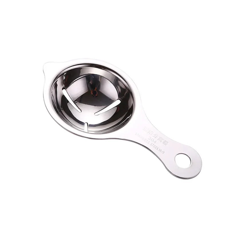 Stainless Steel Egg Yolk Separator | Kitchen Egg Divider Tool for Baking and Cooking