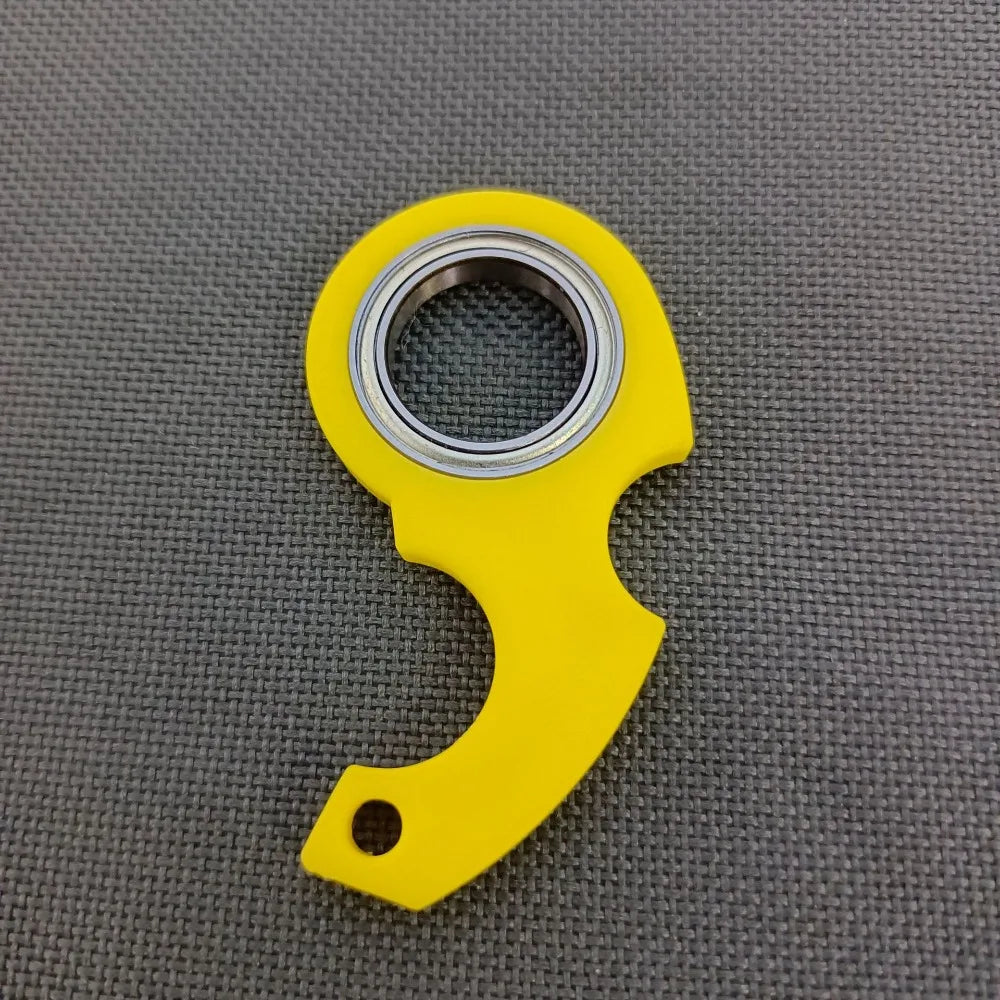 Fidget Spinner Keychain | Glow in the Dark Stress Relief Toy