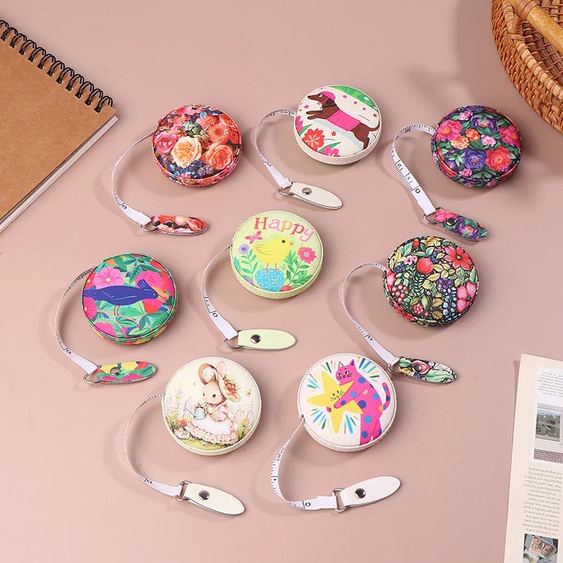 2M Mini Soft Ruler Double-sided | Sewing Tape Measure with Centimeters and Inches
