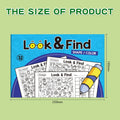 Look and Find Activity Book for Kids | Hidden Objects Coloring Book for Focus and Early Education