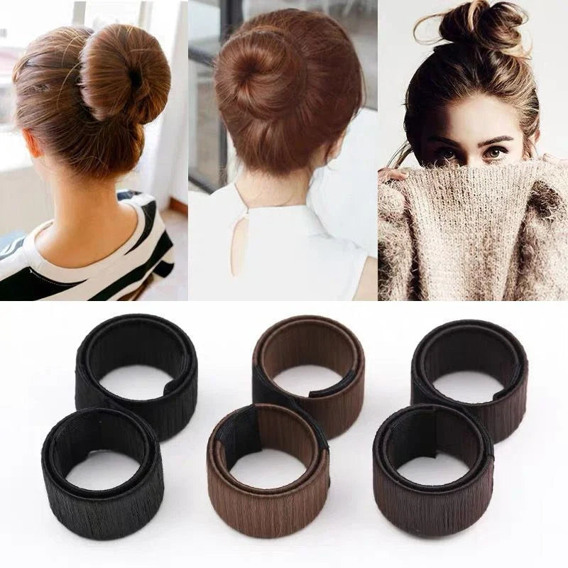 For Beam Twister Hairpin Bagel Sofia Twist Hair Donut Bun Accessory | Industrial Style Hair Tool