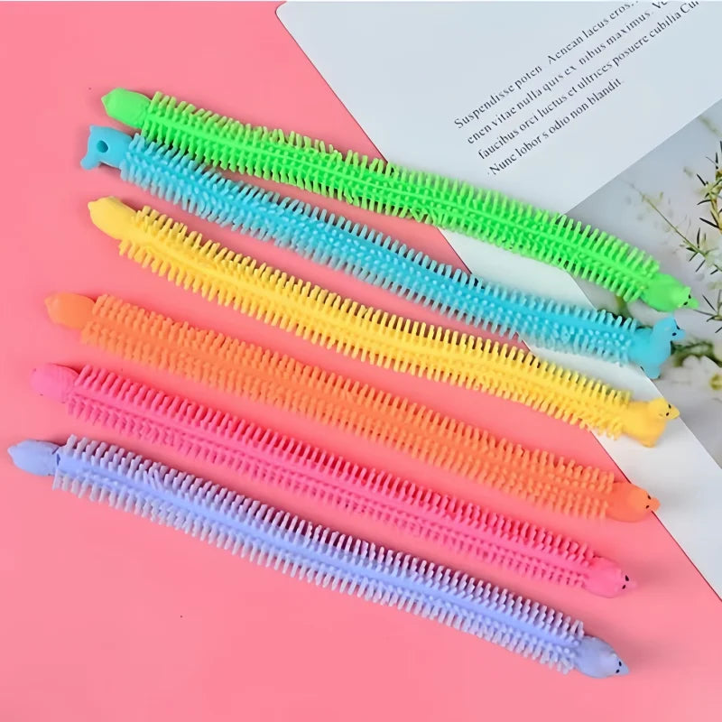 6PCS Novelty Funny Colorful Alpaca Stretch Bracelet | Stress Relief Sensory Toy