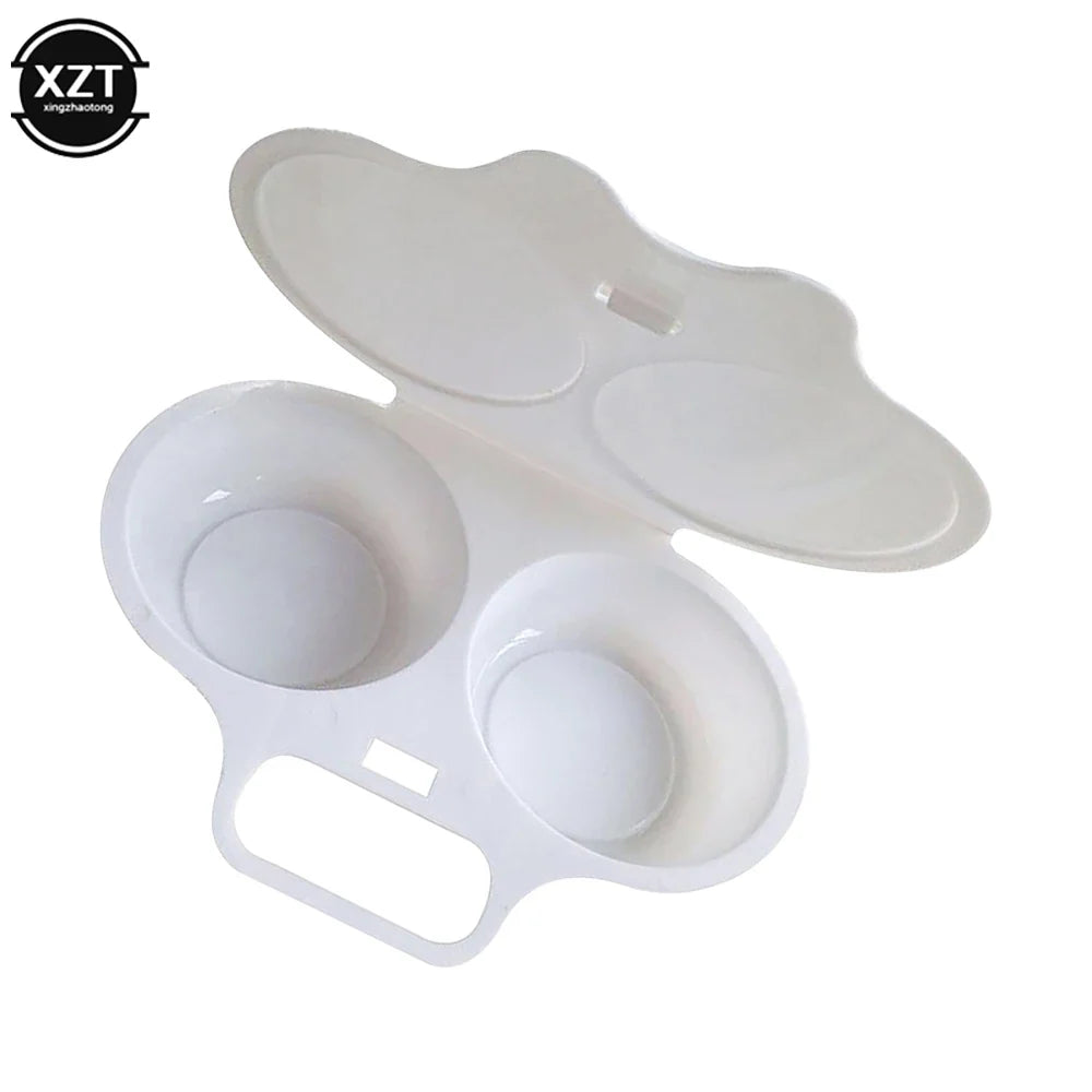 Microwave Egg Steamer | Food Grade Plastic Egg Poacher for Quick Breakfast