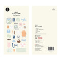 Happy Journey Sticker Set | Korean DIY Scrapbooking and Journal Decor