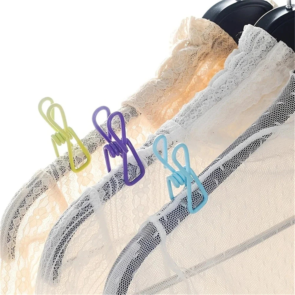 12pcs Durable Multi-Purpose Steel Clips for Sealing Food Bags | Kitchen & Dining Accessories