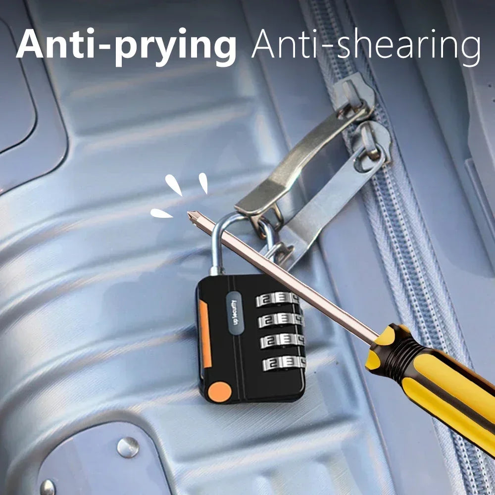 4 Digit Combination Padlock | Keyless Travel Luggage Lock