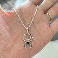 Huitan Cute Spider Animal Pendant Necklace | Y2K Trendy Jewelry for Women