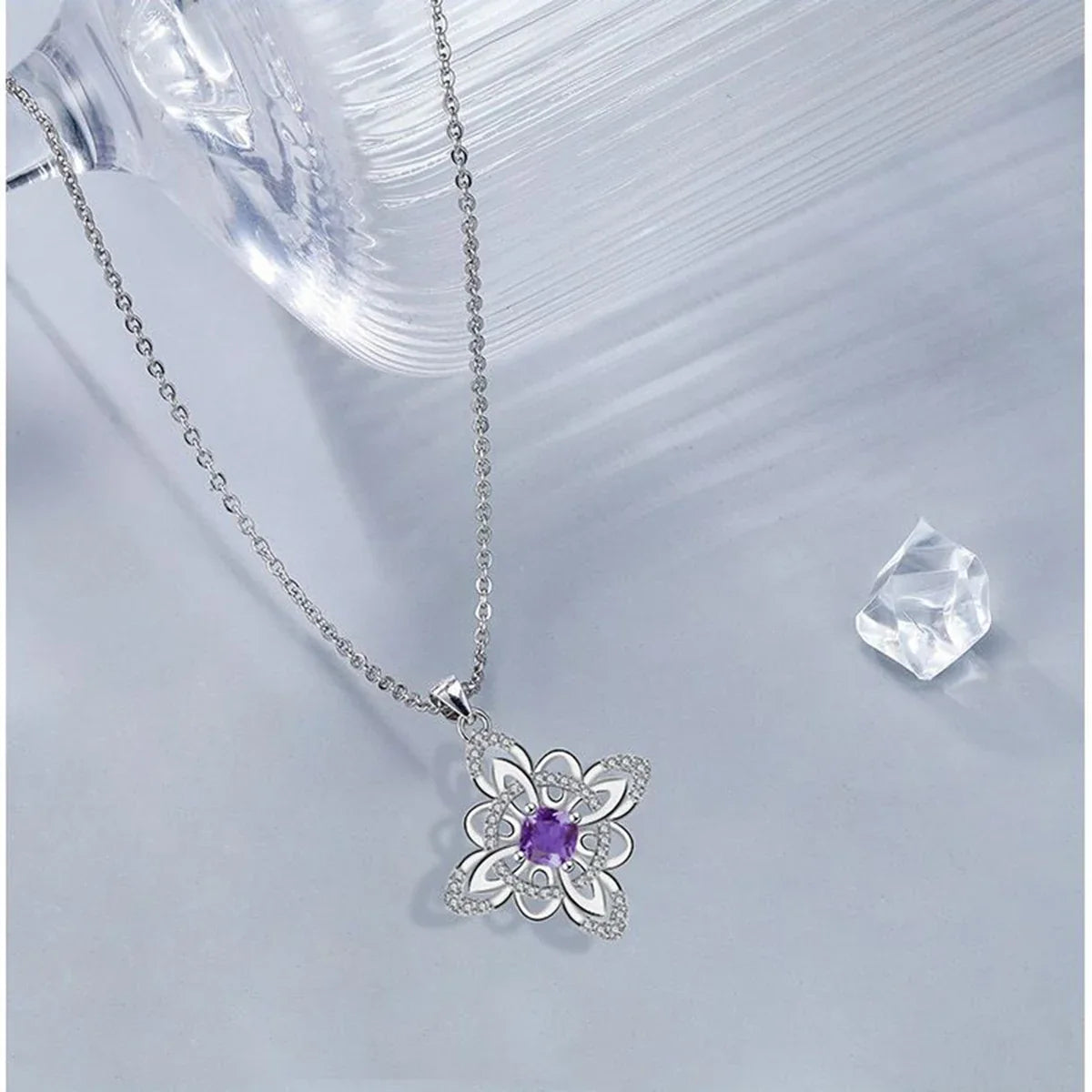 Witch Knot Necklace Pendant | Elegant Stainless Steel Jewelry Gift