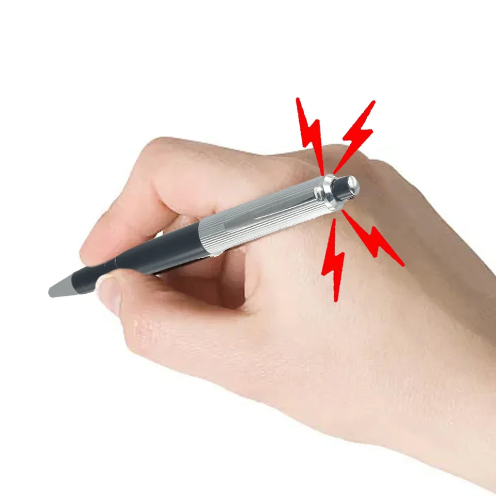 Electric Shock Pen Gag Joke | Novelty Multi-function Ballpoint Toy for Office