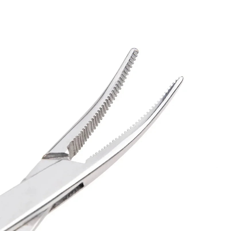 1pc Stainless Steel Hemostatic Forceps | Locking Clamps for Surgery, Fishing, and Crafting