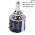 ZLinKJ 534 Series Wire Wound Potentiometer | Precision 2W Multi-Value Resistor