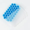 37 Grids Honeycomb Ice Cube Silicone Mold with Lid | Flexible Silicone Ice Tray for DIY Ice Making