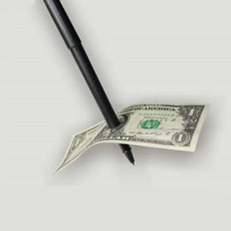 Magic Pen Trick for Bills | Close-Up Street Magic Prop