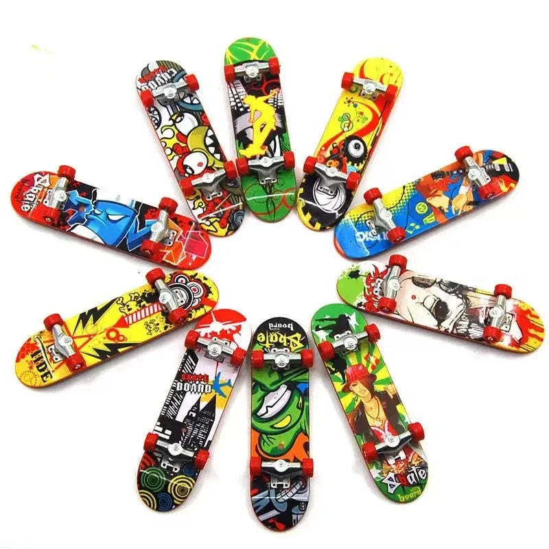 AMZSTEM Fingerboard Set | Professional Mini Skateboard Toy Collection