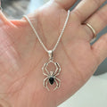 Spider Pendant Necklace | Unisex Punk Animal Jewelry for Hip Hop Style
