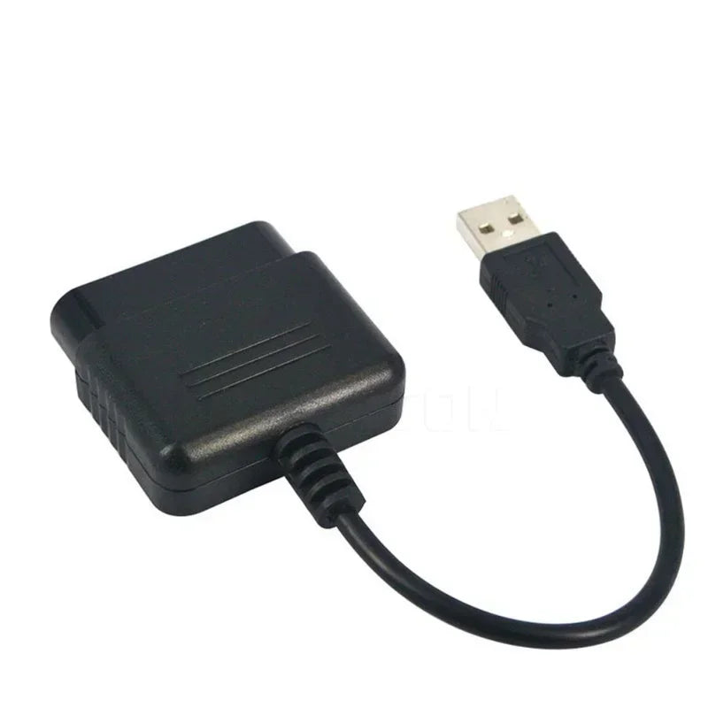 PS2 to PS3/PC USB Adapter Converter Cable for Gaming Controller | Retro Gaming Accessory
