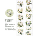 Journal GO Flower Washi Tape Set | Fragrant Scrapbooking Decorative Tape