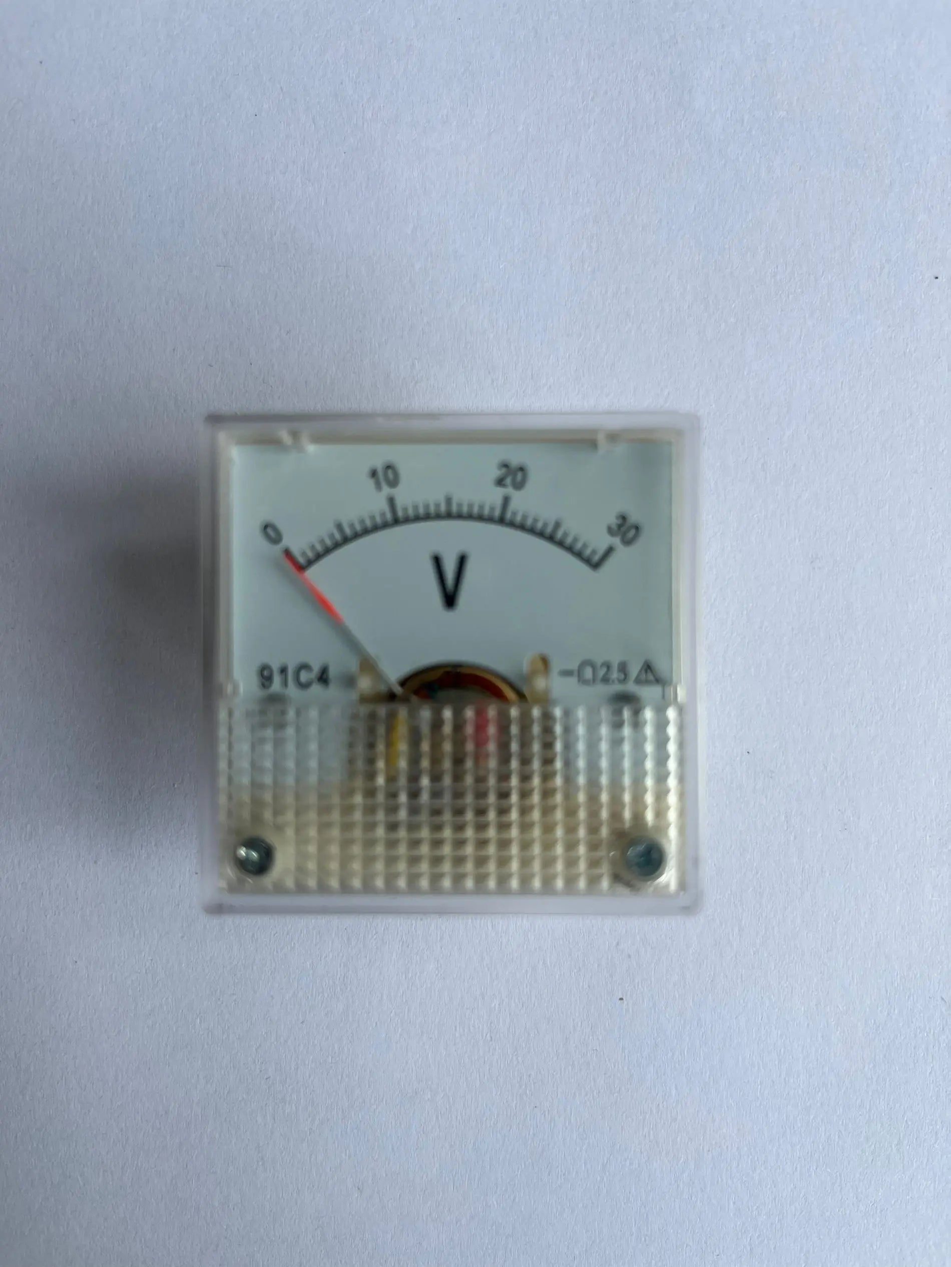 DC Analog Ammeter 91C4 | Mechanical Pointer Panel Meter