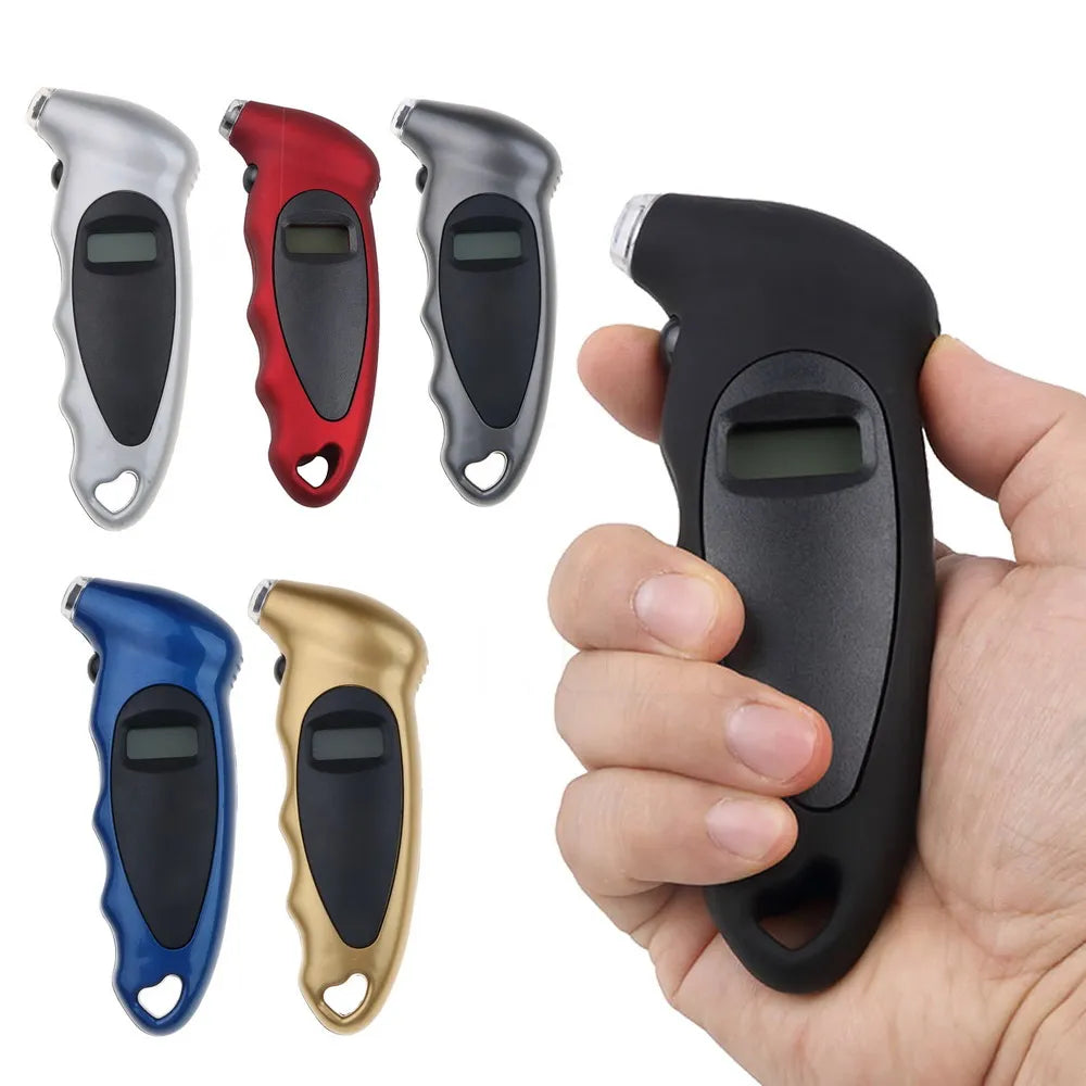Digital Tire Pressure Gauge | High Precision Backlit Car Tyre Air Meter