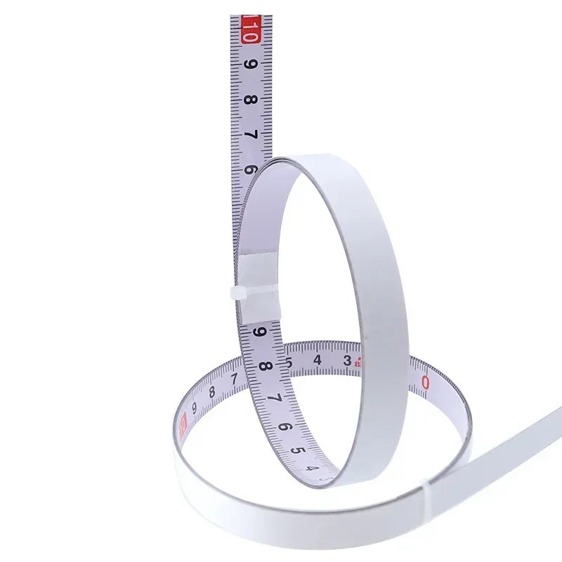 Miter Track Tape Measure | Self Adhesive Metric Steel Ruler for T-Track Miter Saw