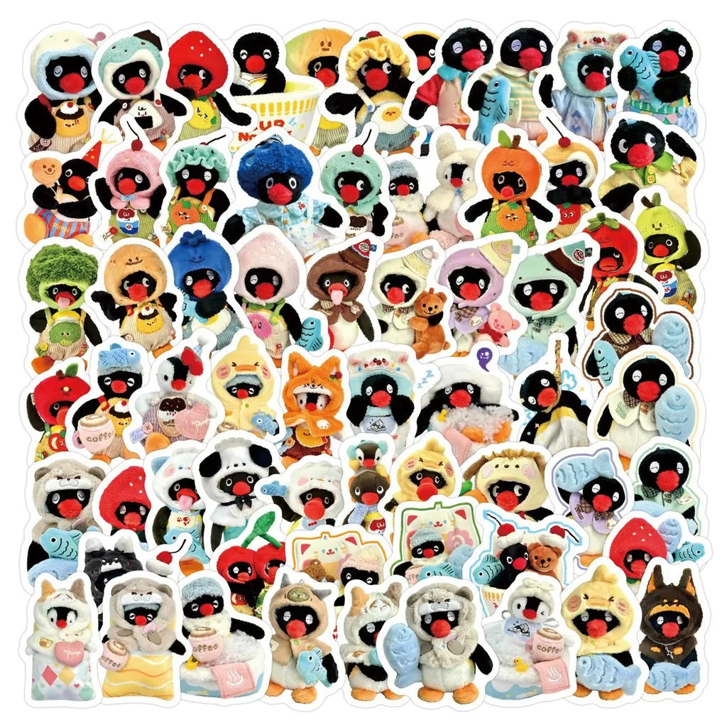 105-Piece Graffiti Stickers for Skateboard, Laptop, Water Bottle | Anime & Street Art Decor