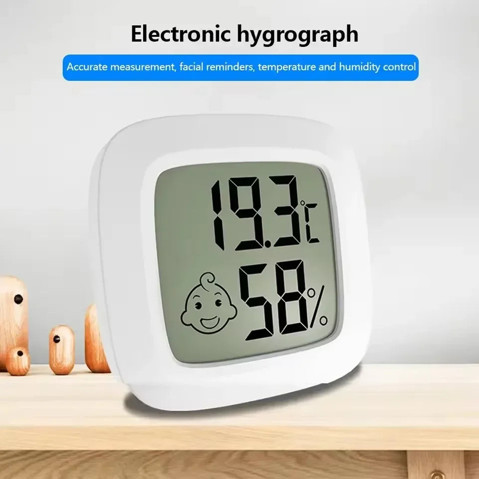 LCD Digital Thermometer Hygrometer | Indoor Room Temperature Humidity Monitor
