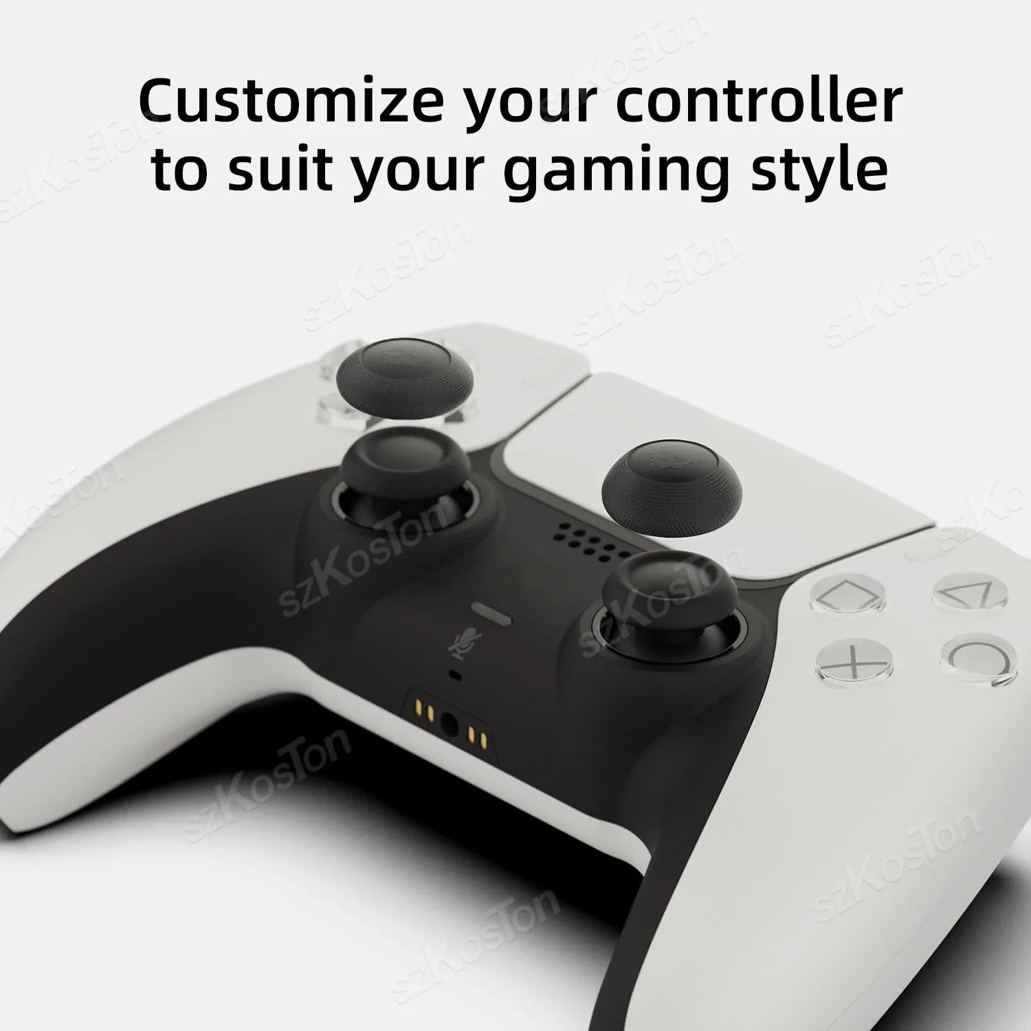 4PCS Joystick Cap Thumb Grips for Switch 2 Pro PS5 PS4 Controller | Gamepad Stick Cover Set