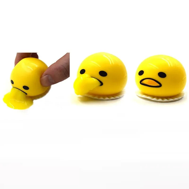 Squeeze Vomit Egg Yolk Toy | Novelty Stress Relief Gag Gift
