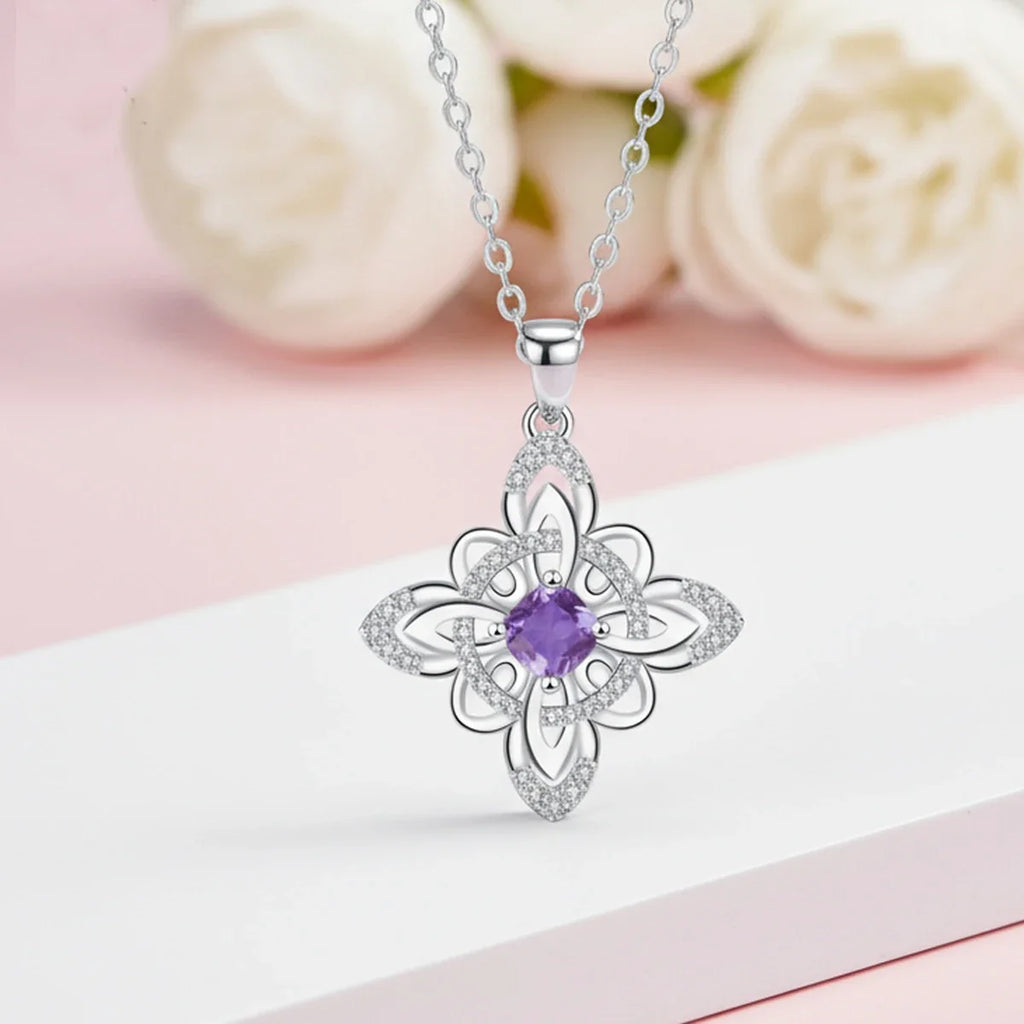 Witch Knot Necklace Pendant | Elegant Stainless Steel Jewelry Gift