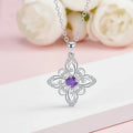 Witch Knot Necklace Pendant | Elegant Stainless Steel Jewelry Gift