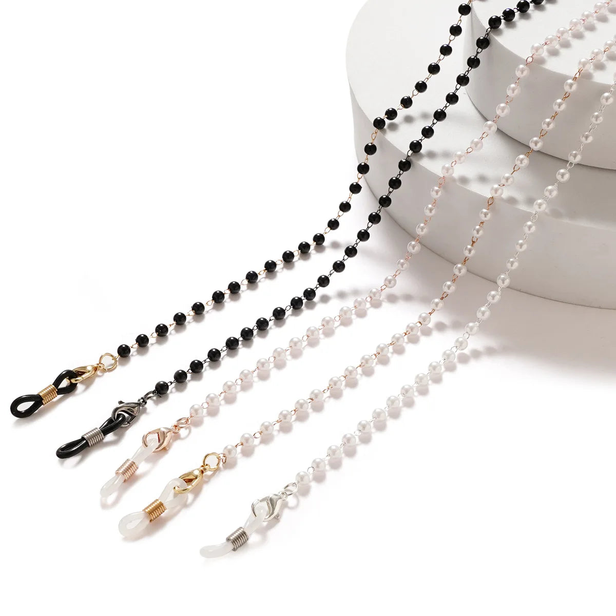 Imitation Pearl Beaded Glasses Chain | Fashion Eyeglasses Accessory for Women