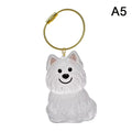 Memory Capsule Keychain | Pet Hair Keepsake Pendant for Dog Lovers