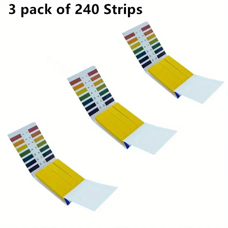 pH Test Strips 1-14 | Professional Litmus Paper for Water, Soil, and Cosmetics