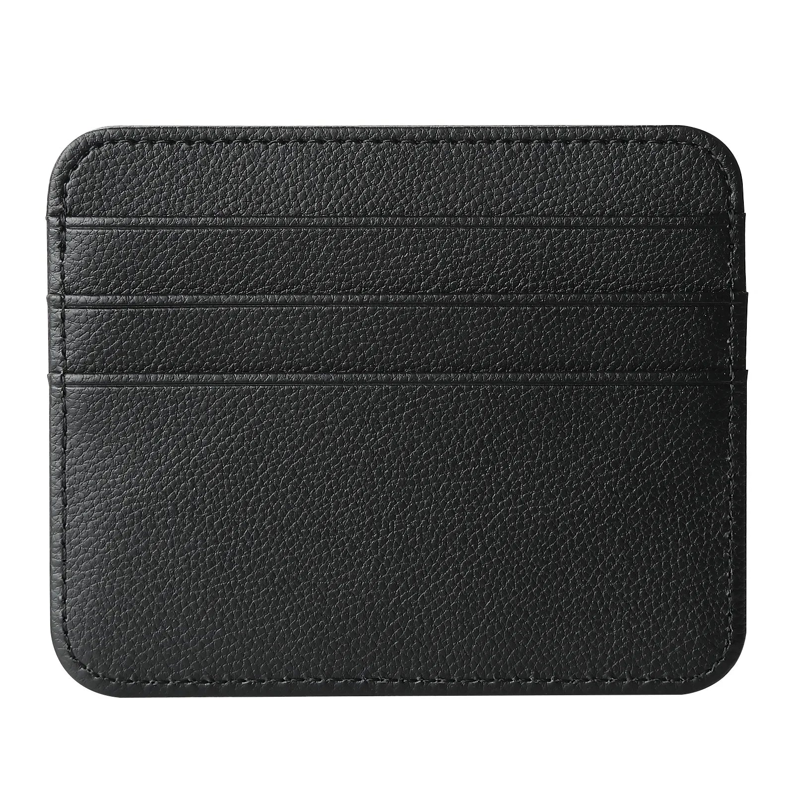 Slim Thin Mini ID Card Holder | PU Leather Credit Card Case for Men and Women