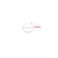 20pcs Stainless Steel Big Circle Hoop Earrings Wires | 18K Gold Plated or Steel Color, 20-40mm