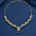 Water Drop Pendant Necklace | Light Luxury Fashion Jewelry