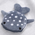 Cartoon Whale Shark Coin Purse | Kawaii Plush Zipper Wallet