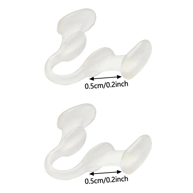 Silicone Anti Snoring Nose Clip | Comfortable Nasal Dilator for Better Sleep