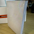 Holographic Sticker Paper Sheets | 50-Pack Glitter Clear Overlay Film for DIY Crafts