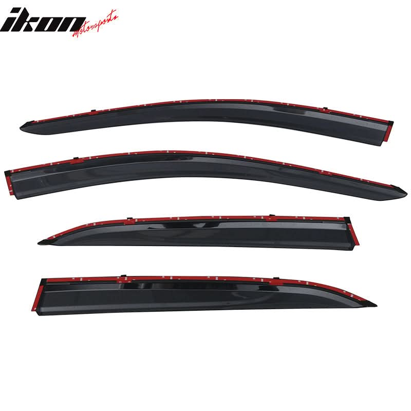 2018-2024 Chevrolet Equinox Acrylic Slim Style 4PC Window Visor Guard