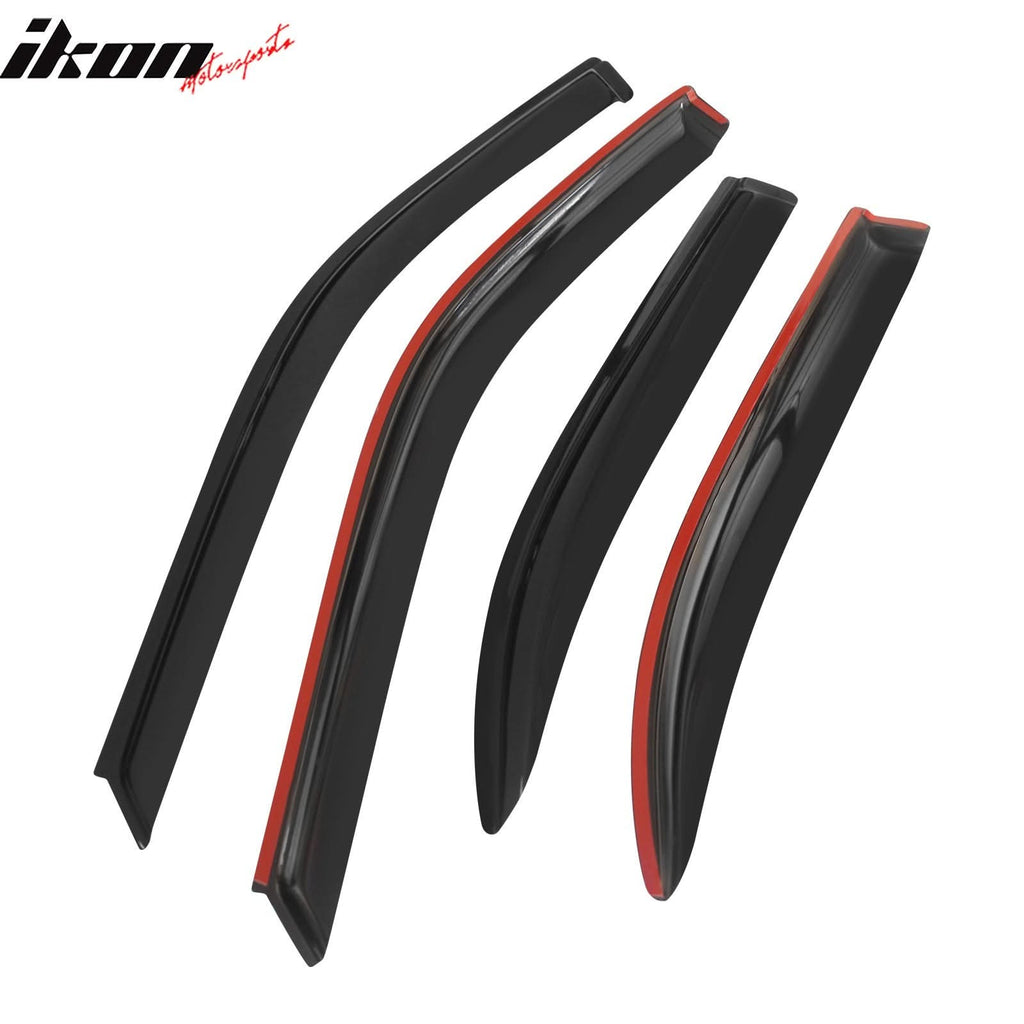 Fits 96-98 Honda Civic Mugen Front Bumper Lip + Sun Window Visor